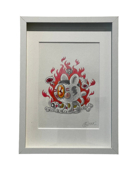Hideyuki Tanaka - Maneki Neko - Original Art- Maneki Neko Exhibition