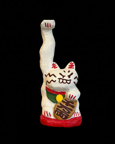 B. Chewy  - Spring Club - Original Artwork- Maneki Neko Exhibition