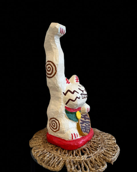 B. Chewy  - Spring Club - Original Artwork- Maneki Neko Exhibition