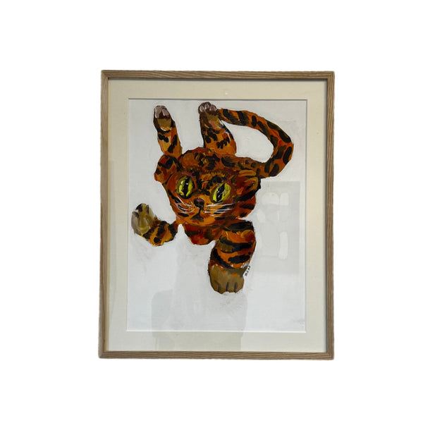Shin Imanaka - Cat 20250615 - Original Art - Maneki Neko Exhibition
