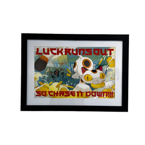 Miv Choi - Luck Runs Out - Original Art- Maneki Neko Exhibition