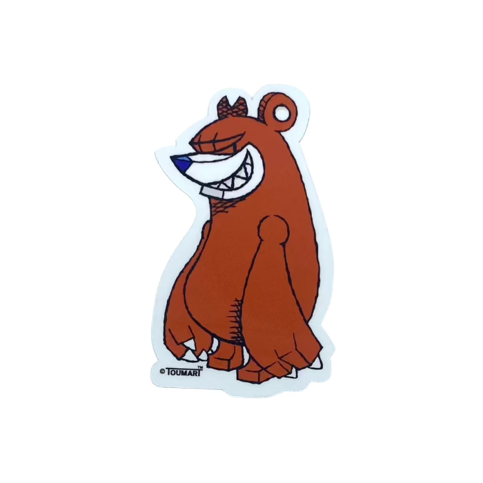 Touma - Knuckle Bear Vinyl Sticker