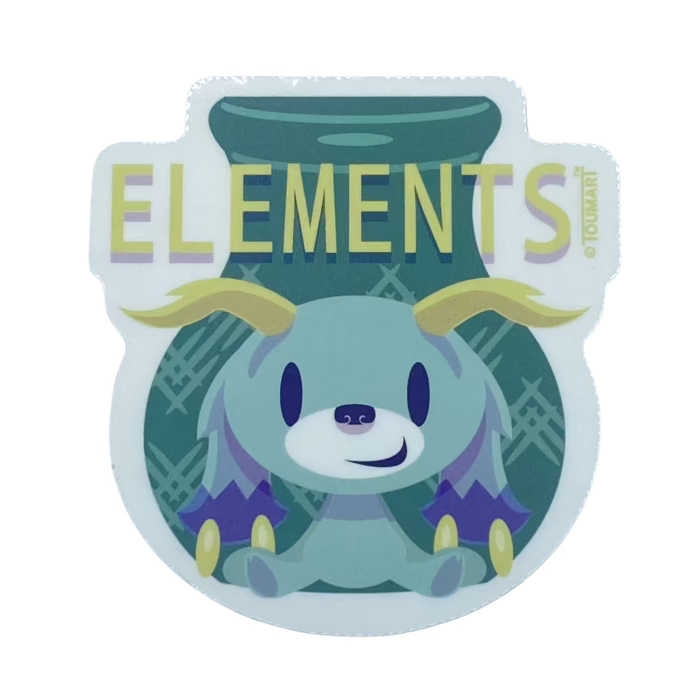 Touma - Elements Vase Vinyl Sticker