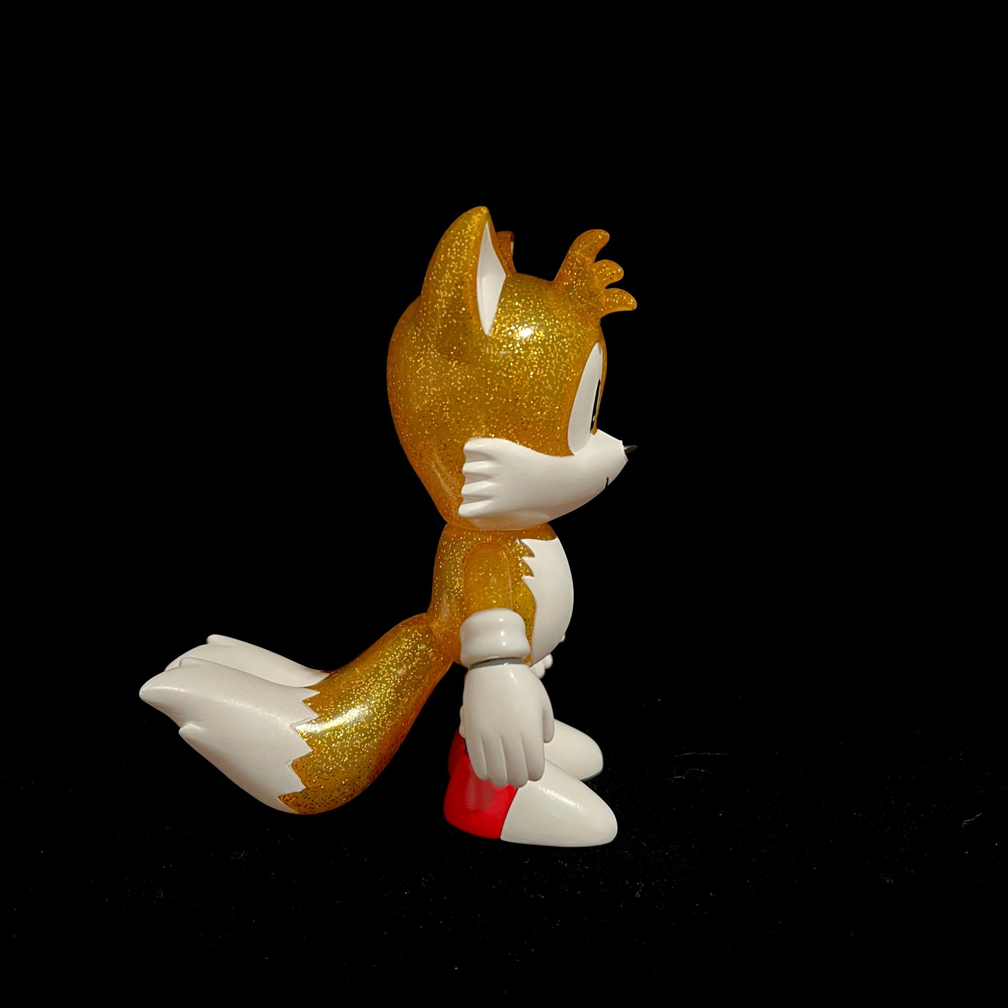 Tails Yellow Clear Lame - SofVips- Soft vinyl toy – Q POP