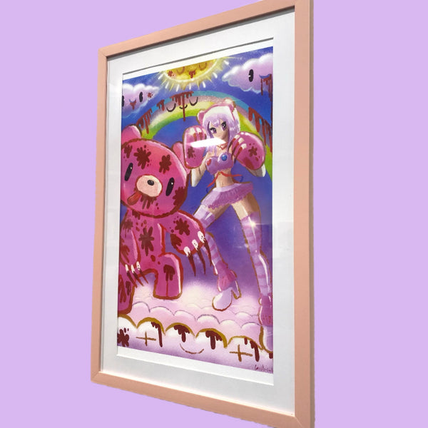 Leo Matsuda - SoniComi vs Gloomy Bear - Artwork - Gloomy Bear Exhibition