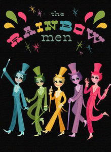 andythestreet - "The Rainbow Men" Print