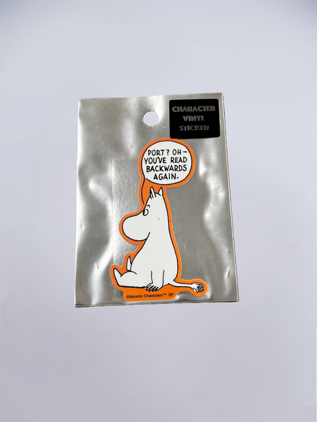 Character Vinyl Sticker - Moomin