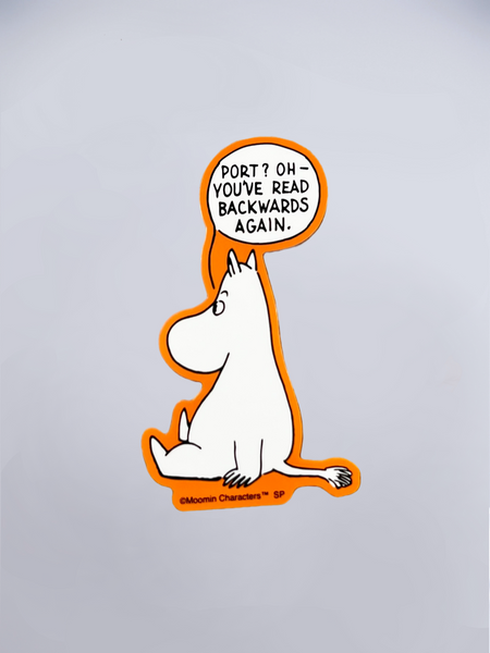Character Vinyl Sticker - Moomin