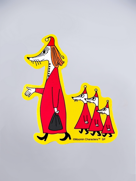 Character Vinyl Sticker - Moomin