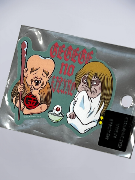 Character Vinyl Sticker - Gegege No Kitaro
