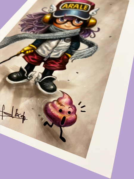 Felix Ip Arale & Friend Print