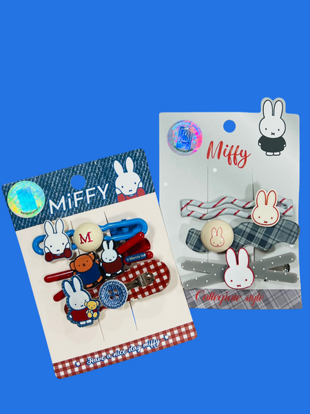Miffy Hair Clips / Hair Pins