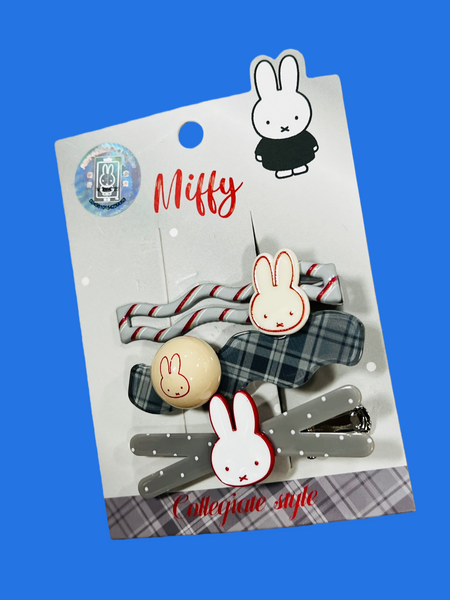 Miffy Hair Clips / Hair Pins