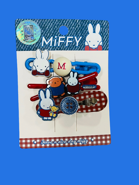 Miffy Hair Clips / Hair Pins