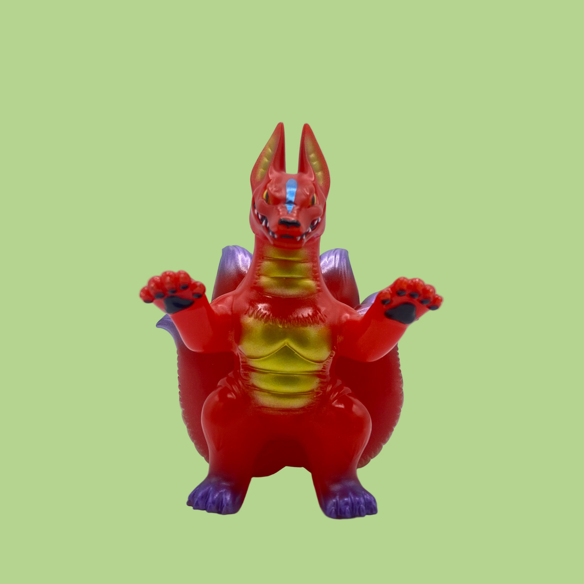 Konatsu - Kyubiros (Red & Gold 2019) Soft Vinyl Toy