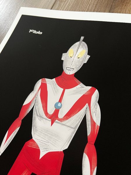 Christopher Mitchell - Ultraman Type A- Art Print