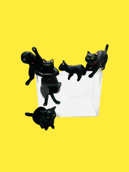 Black Cat Gacha Toy