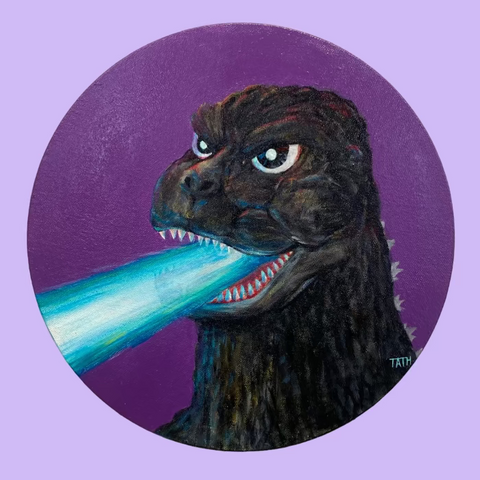 TATH - Godzilla 1973 - Original Artwork