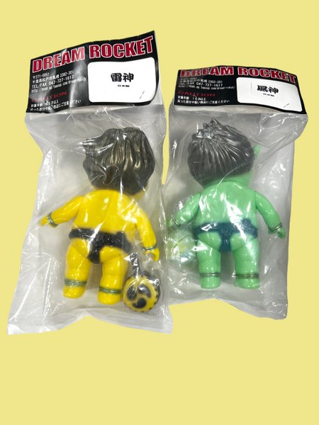 Dream Rocket Fujin & Raijin Set - Soft Vinyl Toy