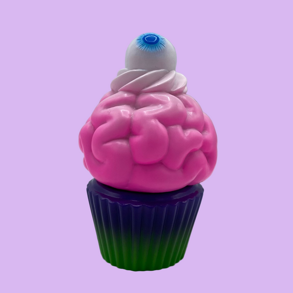 Refreshment Toy - Brain Cupcake | Soft Vinyl Toy