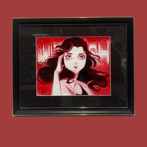 Casey Robin - "WITCH" Original Artwork | Crimson Shadows: Italian Horror Art Exhibition