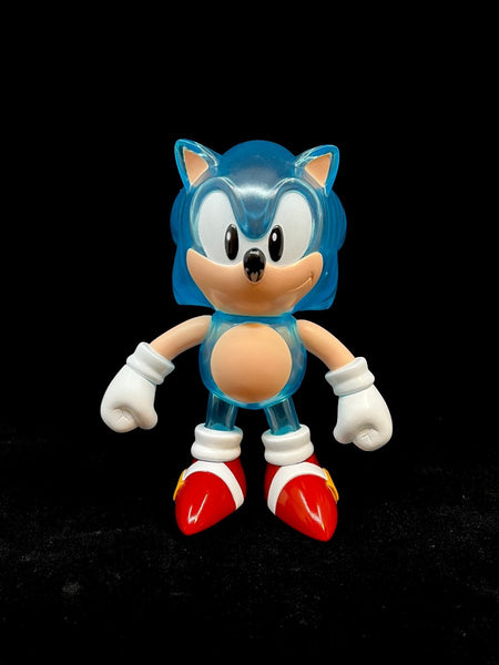 Sonic The Hedgehog - Blue Clear Color  - SofVips- Soft vinyl toy