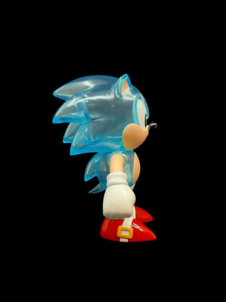 Sonic The Hedgehog - Blue Clear Color  - SofVips- Soft vinyl toy