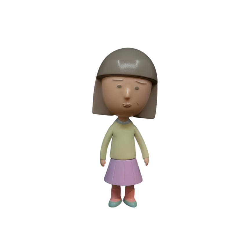 Emiko Noguchi-san (Chibi Maruko-chan)- Pastel  - SofVips- Soft vinyl toy