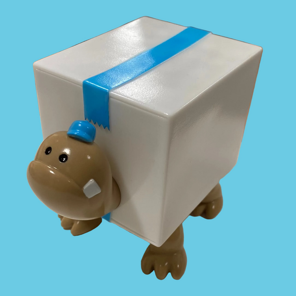 Hariken - Box Turtle Blue | Soft Viny Toy