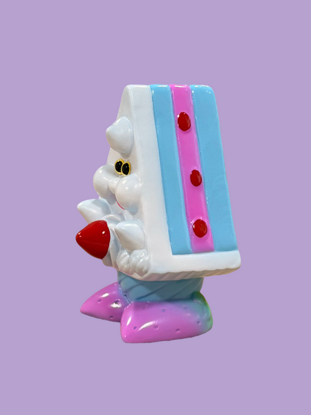 Refreshment Toy - Blue Piece Cake Pike | Soft Vinyl Toy