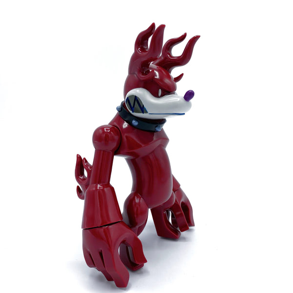 Touma - Anibus Hounds (Red) Soft Vinyl Toy