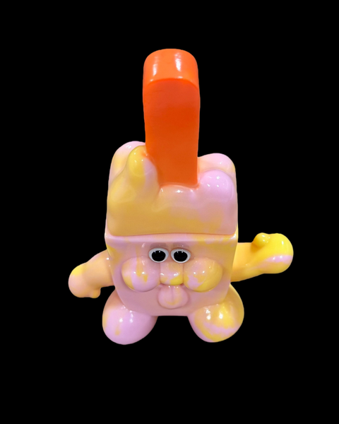 Refreshment Toy - Ice Pop Marble Pink | Soft Vinyl Toy