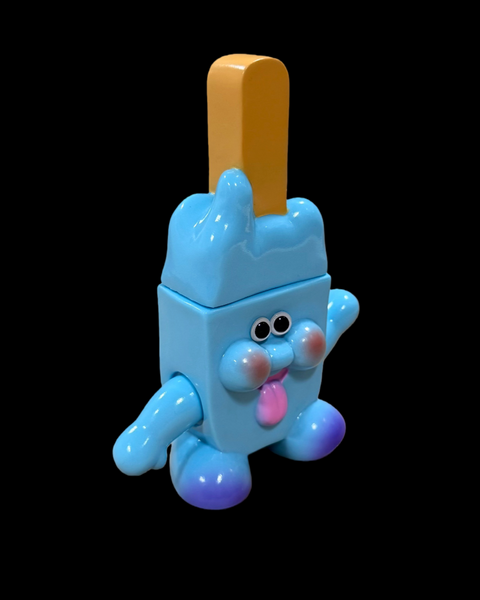 Refreshment Toy - Ice Pop Blue | Soft Vinyl Toy