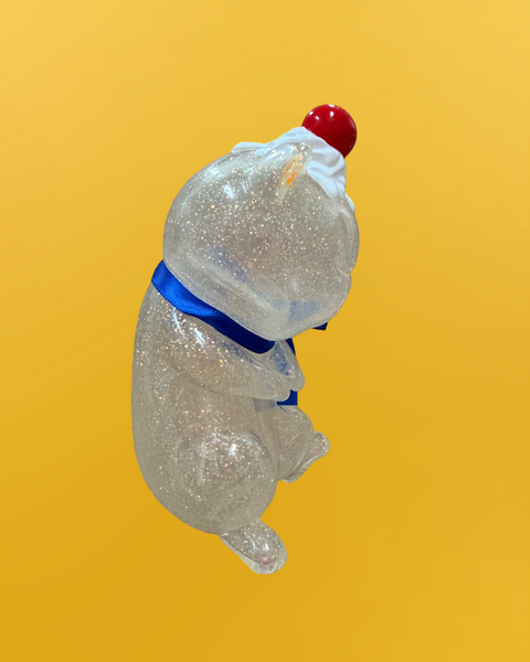 Refreshment Toy - Clear Sleeping Cat  | Soft Vinyl Toy