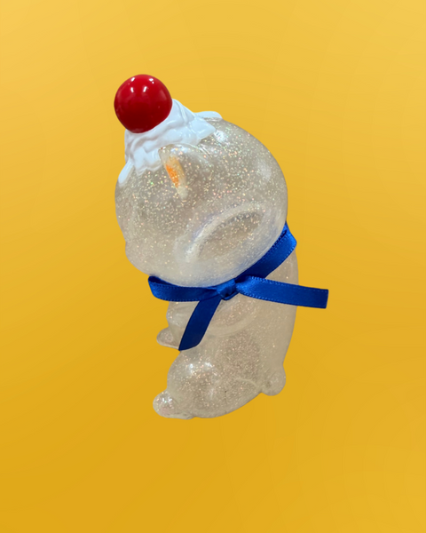 Refreshment Toy - Clear Sleeping Cat  | Soft Vinyl Toy
