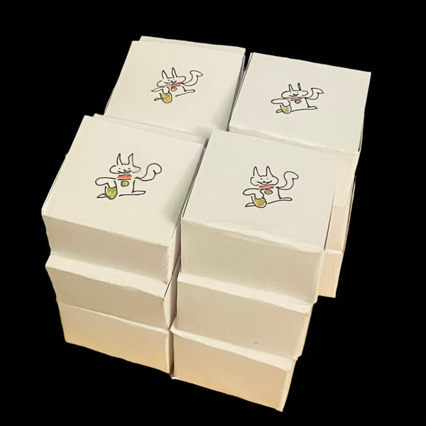 Gabe Janisz  - Baka Neko Mini - Original Art- Maneki Neko Exhibition