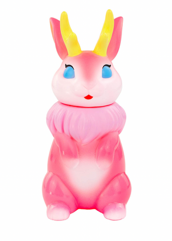 Konatsu - Jackalon  Retro Pink Soft Vinyl Toy