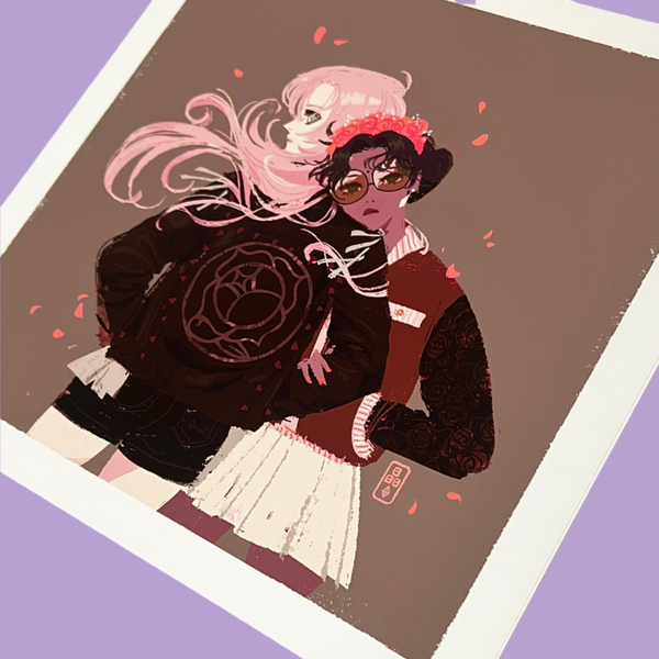 Jane Schneider - Utena Art Print - Revolutionary Girl: Utena Show
