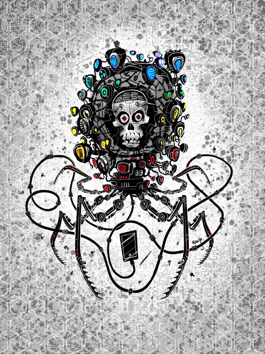 Jeff Ranjo - Robot 1 - Art Print – Q POP
