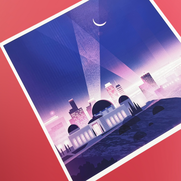 Junyi Wu- City Lights Art Print - Kayokyoku: Citypop Art Show