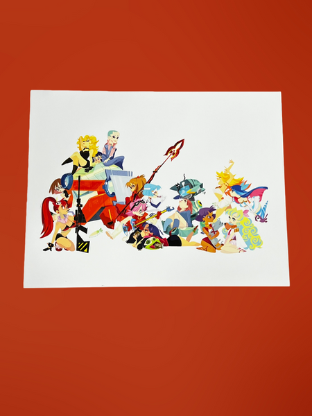 Keiko Murayama - Gainax Art Print - Gainax Tribute Show