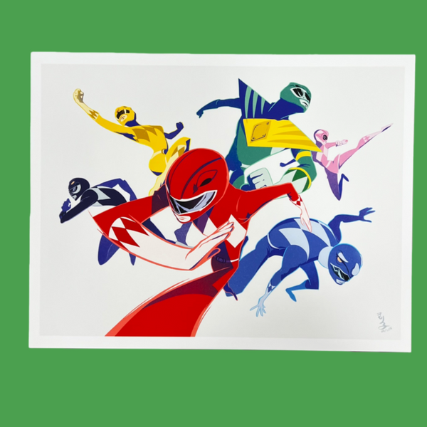 Mariko Yamashin - Morphin Art Print - Power Morphicon