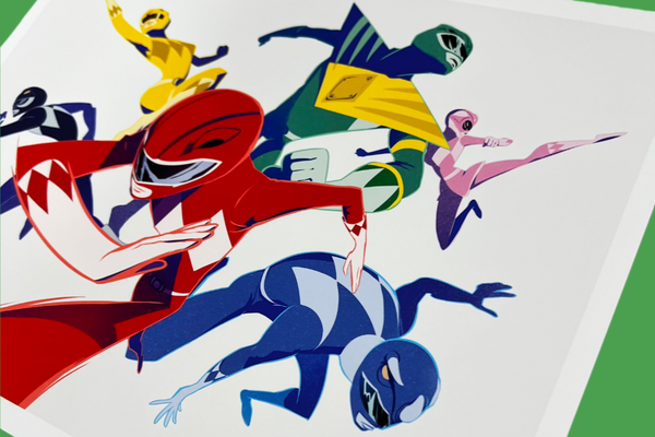 Mariko Yamashin - Morphin Art Print - Power Morphicon
