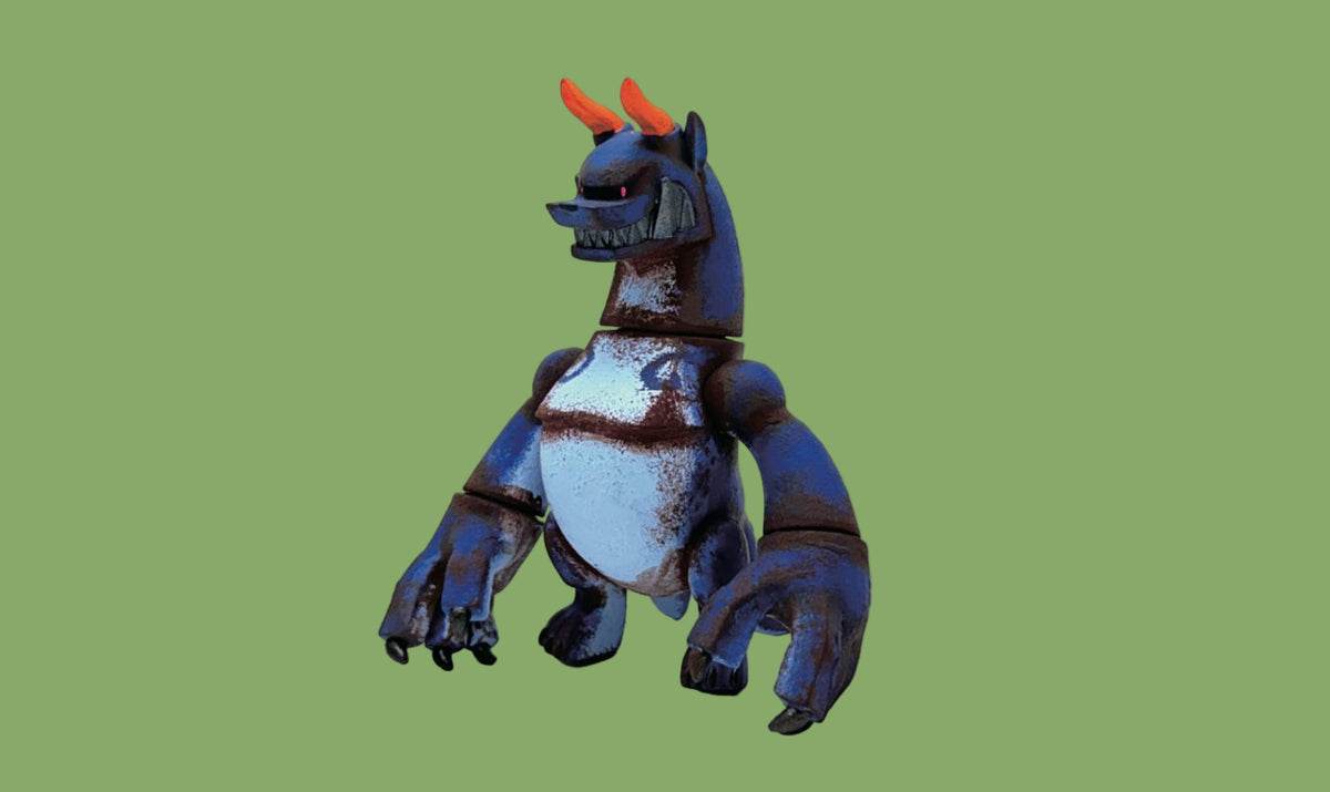 Touma - One Off Rust Custom Hound Dragons Blue Custom Toy - Touma & Ma ...