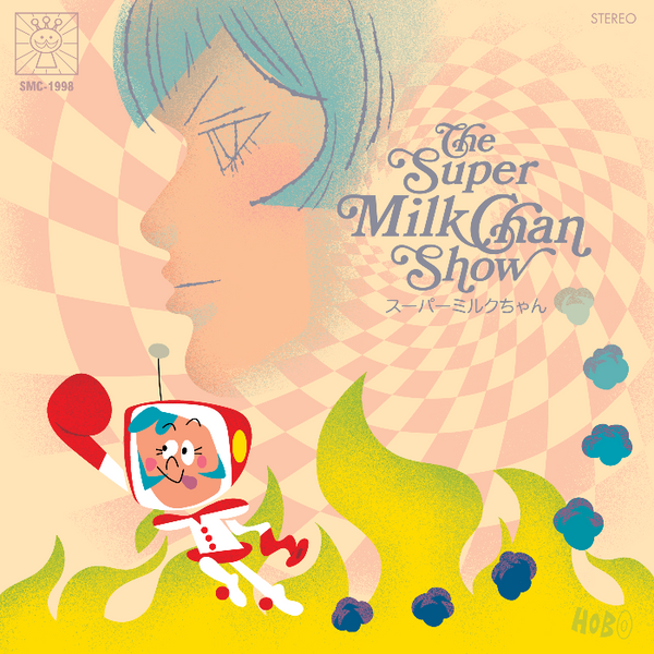 Hobo Divine - "The Super Milk Chan Show" print ( Super Milk Chan Tribute Art Show )