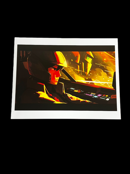 Samuel Youn - Focus - Print Art - Super Mecha Art Show