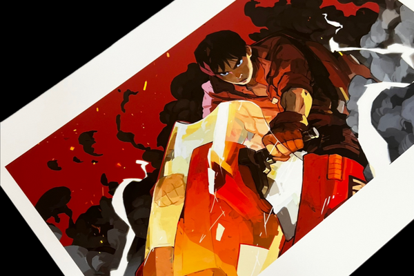 Samuel Youn - Kaneda on His Bike Art Print - Neo Tokyo: Akira Show