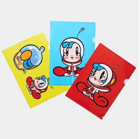 Hideyuki Tanaka - Super Milk-Chan Clear File Set
