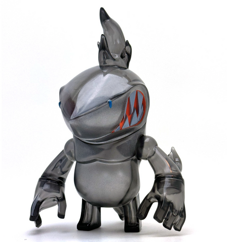 Touma - RAGING SHARK 21th Color (Klares Schwarz) - Soft Vinyl Toy - Touma & Mao Exhibition