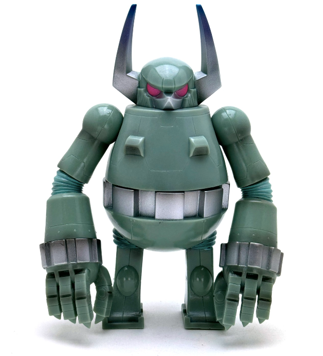 Touma - RETRO ROBOT GREEN - Soft Vinyl Toy - Touma & Mao Touma - RETRO ROBOT GREEN - Soft Vinyl Toy - Touma & Mao